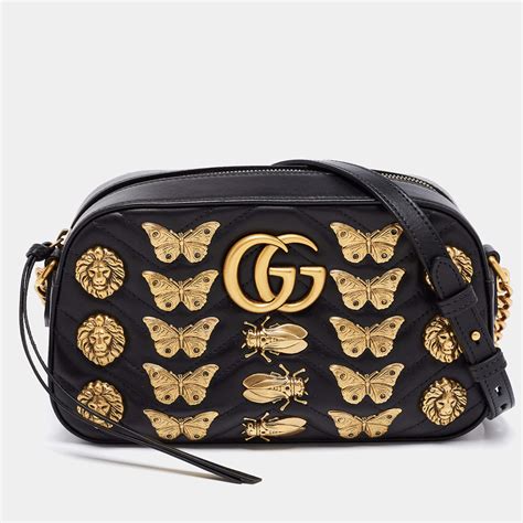 gucci marmont animal studs bag|Gucci Marmont bag used.